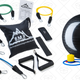Black Mountain Resistance Band Set, $19
With Exercise Ball, $30